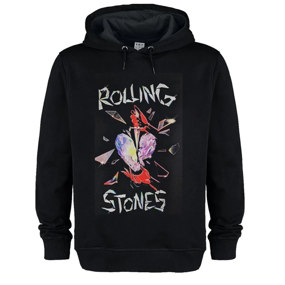 Amplified Unisex Adult Hackney Diamonds The Rolling Stones Hoodie