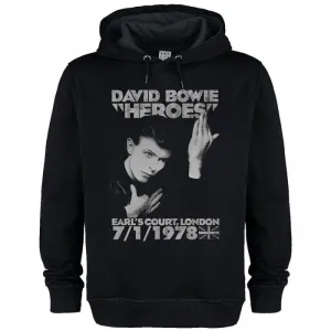 Amplified Unisex Adult Heroes 1978 David Bowie Hoodie