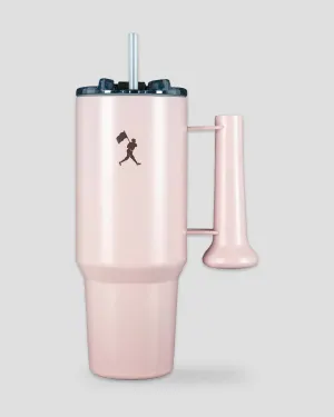 Ballpark Tumbler - 40oz - Pink Rose