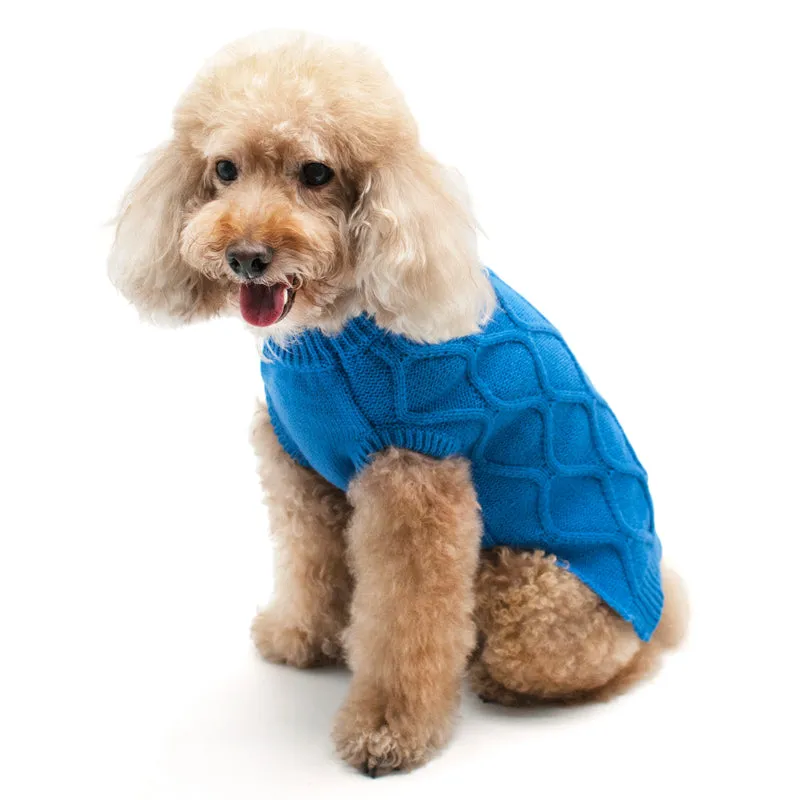 BLUE DIAMOND DOG SWEATER