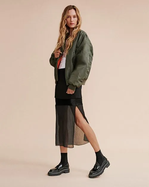 Bomber Leon Anine Bing, color Green