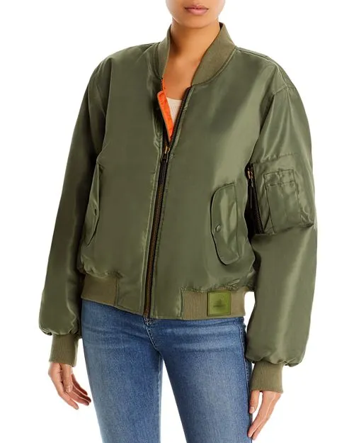 Bomber Leon Anine Bing, color Green
