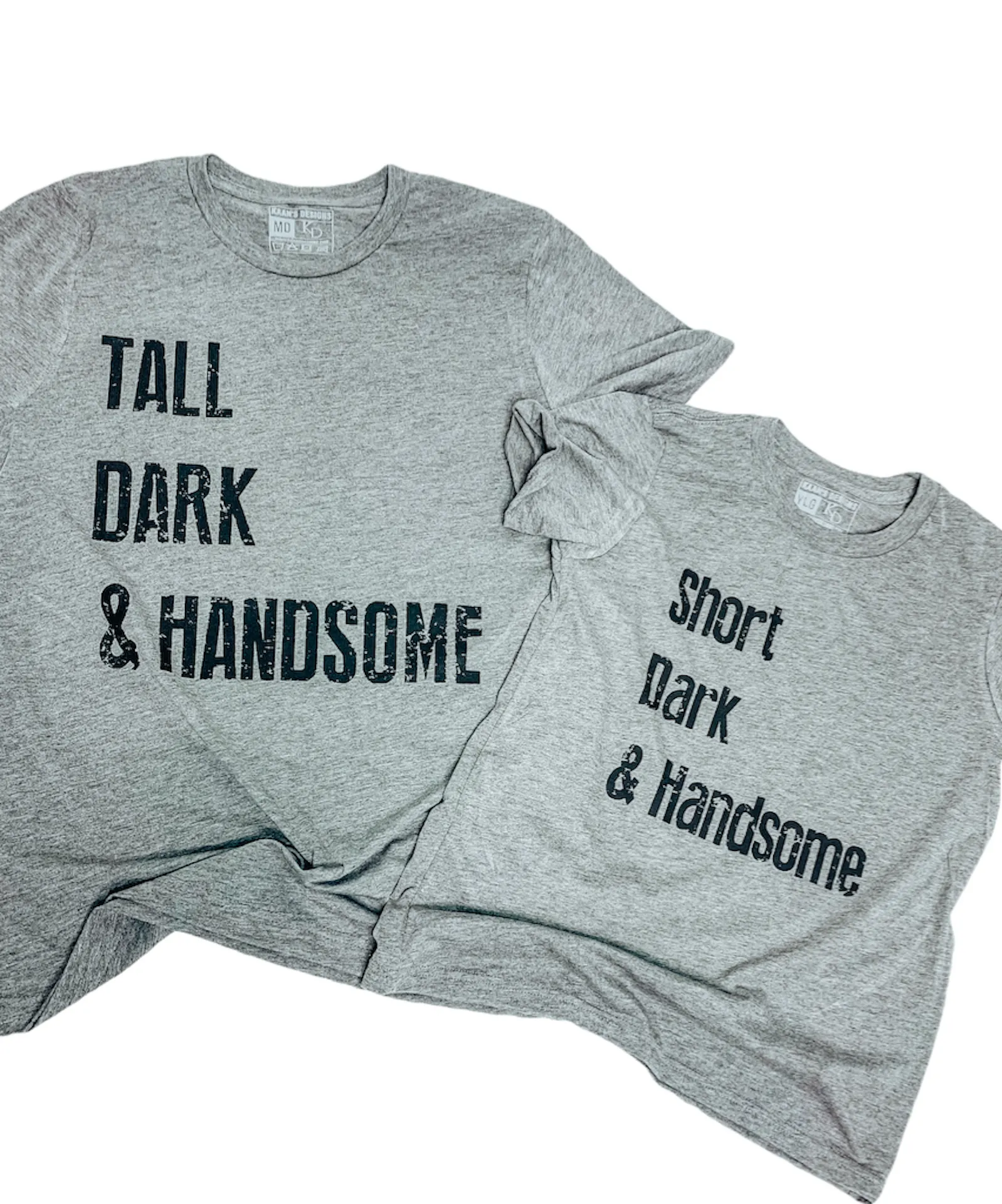 Boy Clothing, Toddler   Kids Tee - Short Dark and Handsome