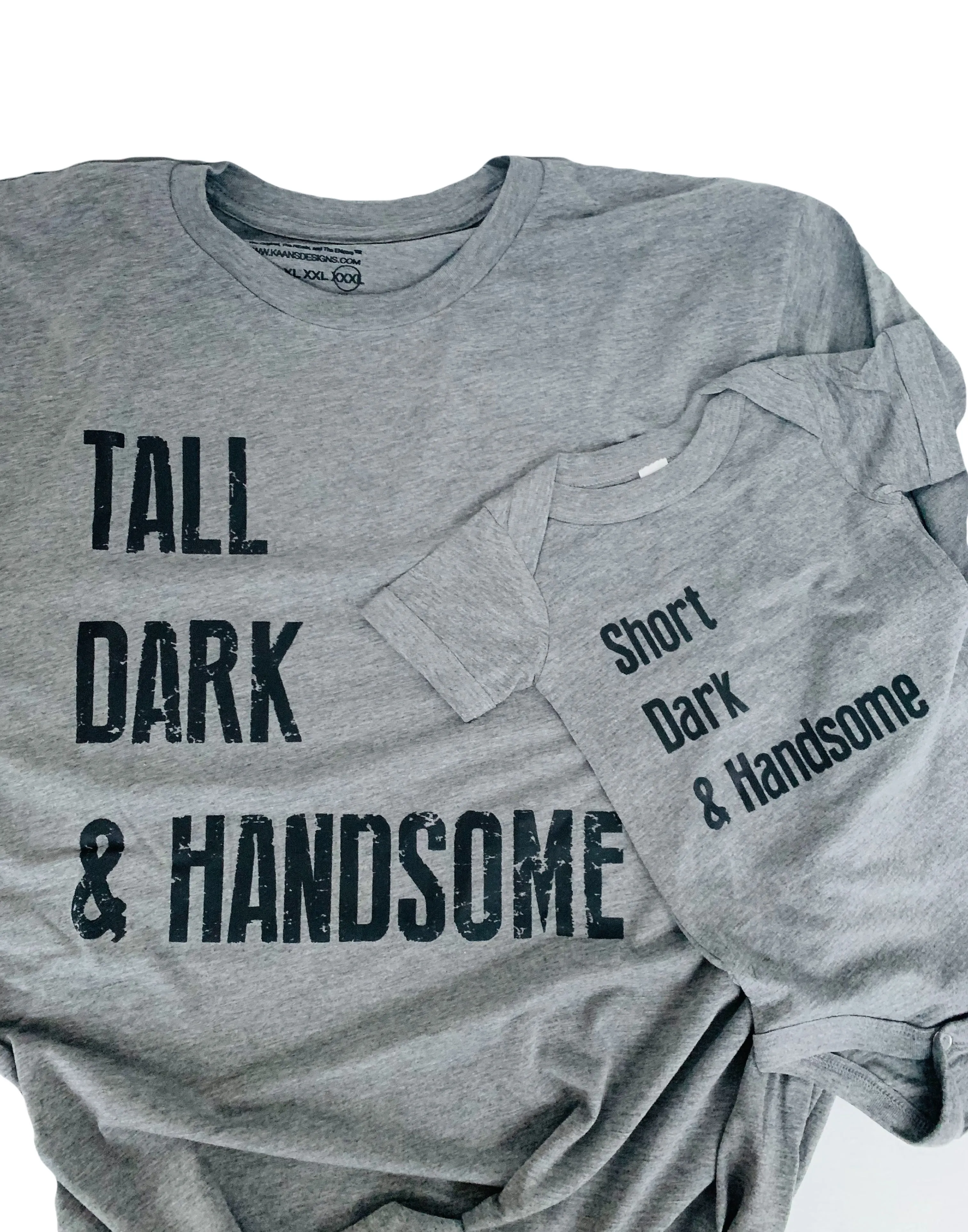 Boy Clothing, Toddler   Kids Tee - Short Dark and Handsome