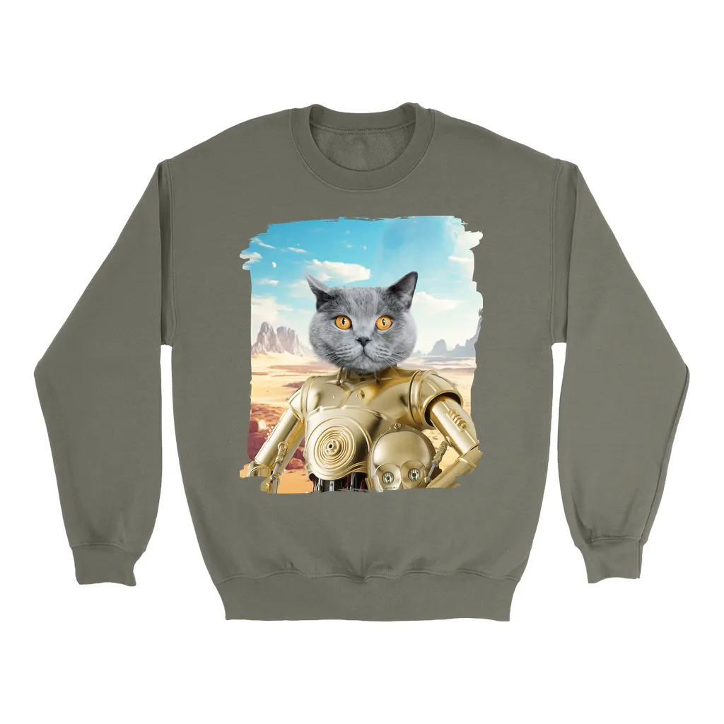 C.3.P.NO - Custom Pet Portrait Epic Sweatshirt