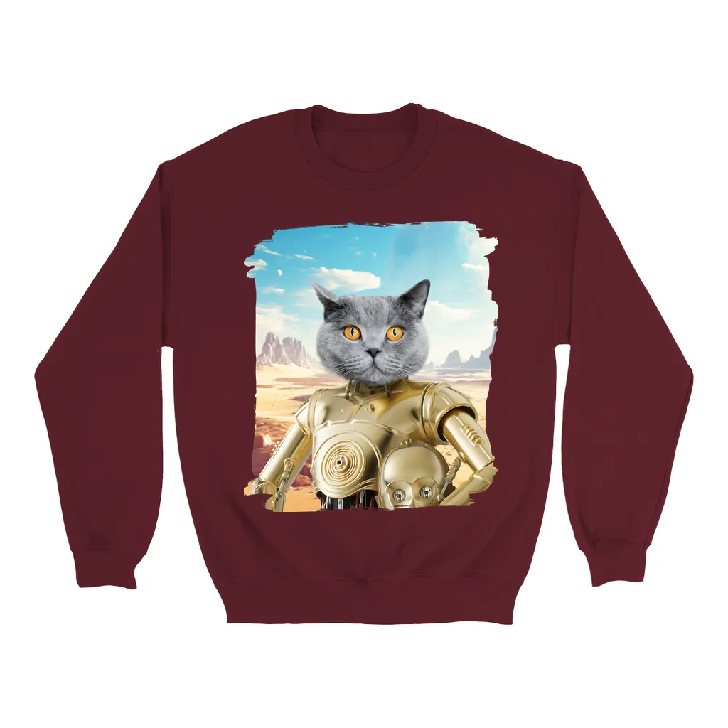 C.3.P.NO - Custom Pet Portrait Epic Sweatshirt