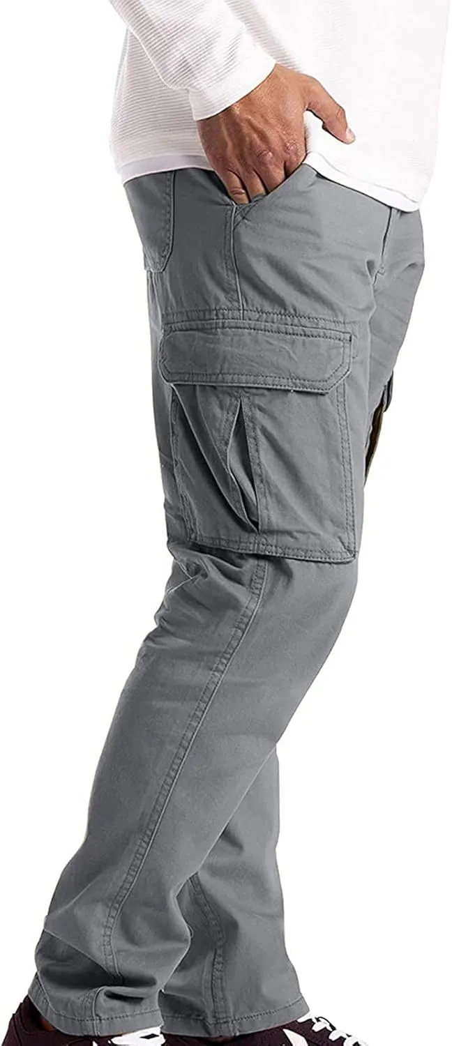 Cargo Pants for Men, Mens Fashion Cargo Pants Athletic Joggers Pants Chino Trousers Sweatpants Long Pants Workout Trousers