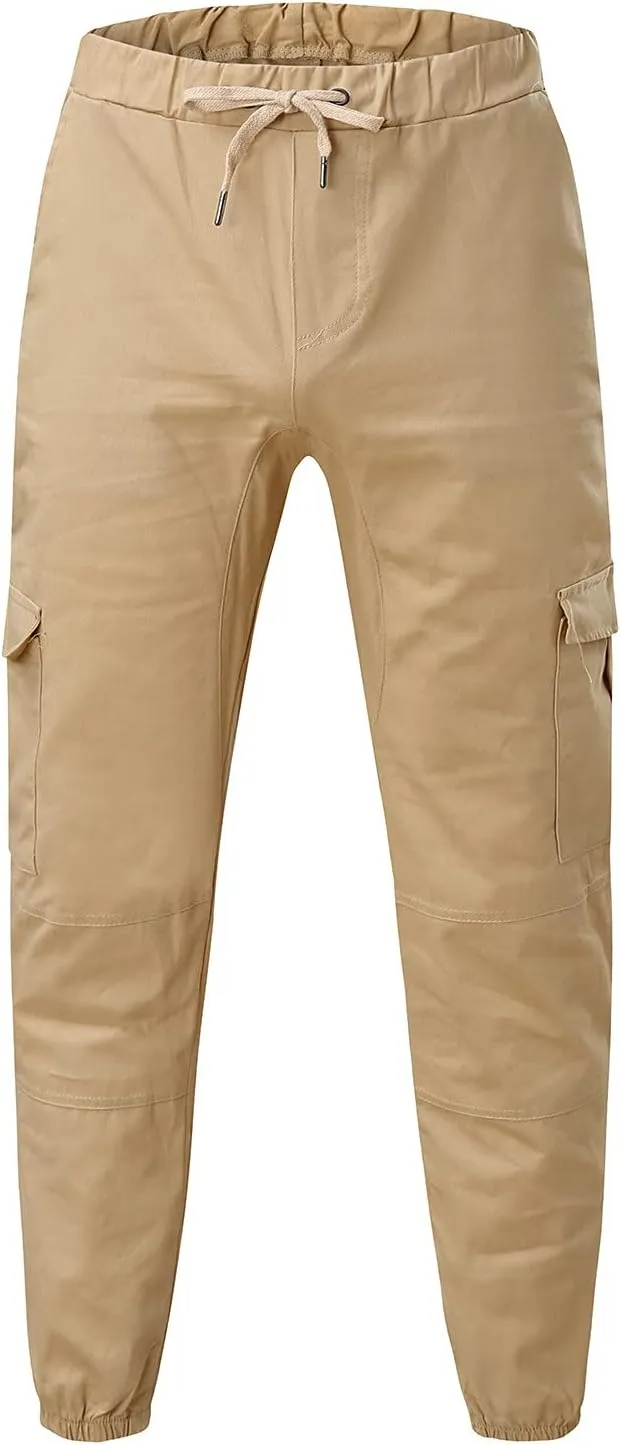 Cargo Pants for Men, Mens Fashion Cargo Pants Athletic Joggers Pants Chino Trousers Sweatpants Long Pants Workout Trousers