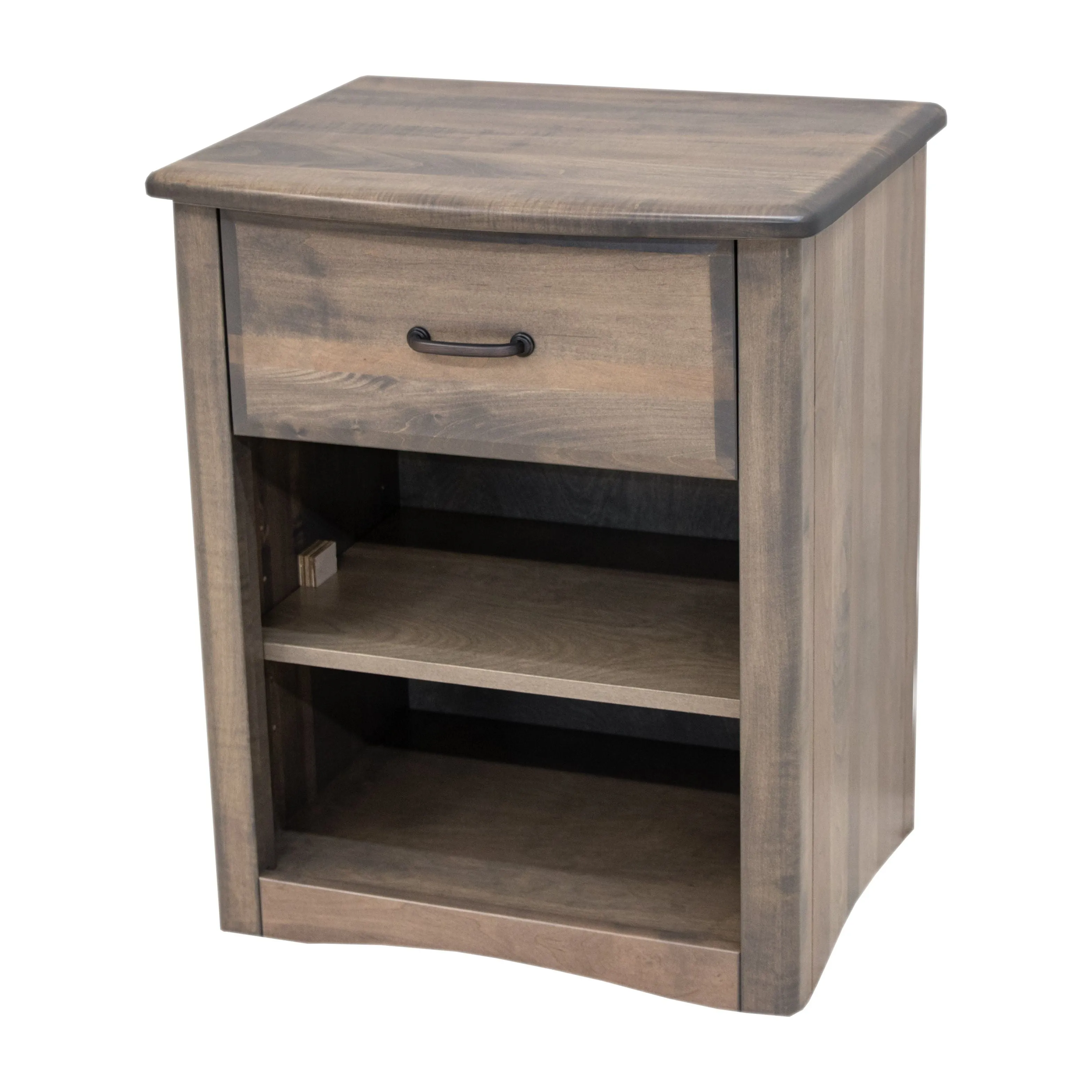 Carrington 1-Drawer, Open Nightstand