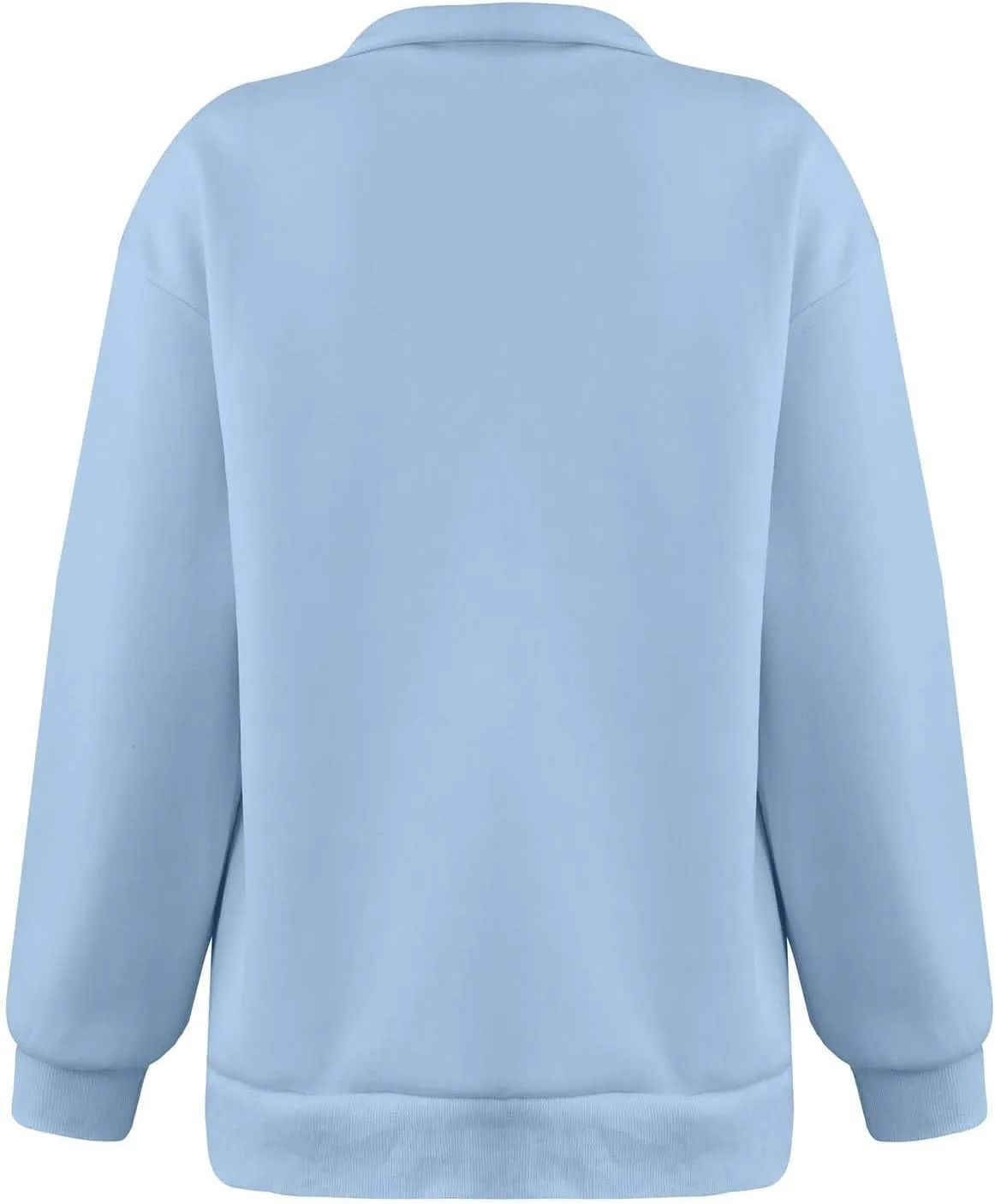 Ceboyel Oversized Sweatshirt For Women Half Zip Hoodie Sweater Trendy Y2K Long Sleeve Tops Fall Fashion Clothes Outfits 2023