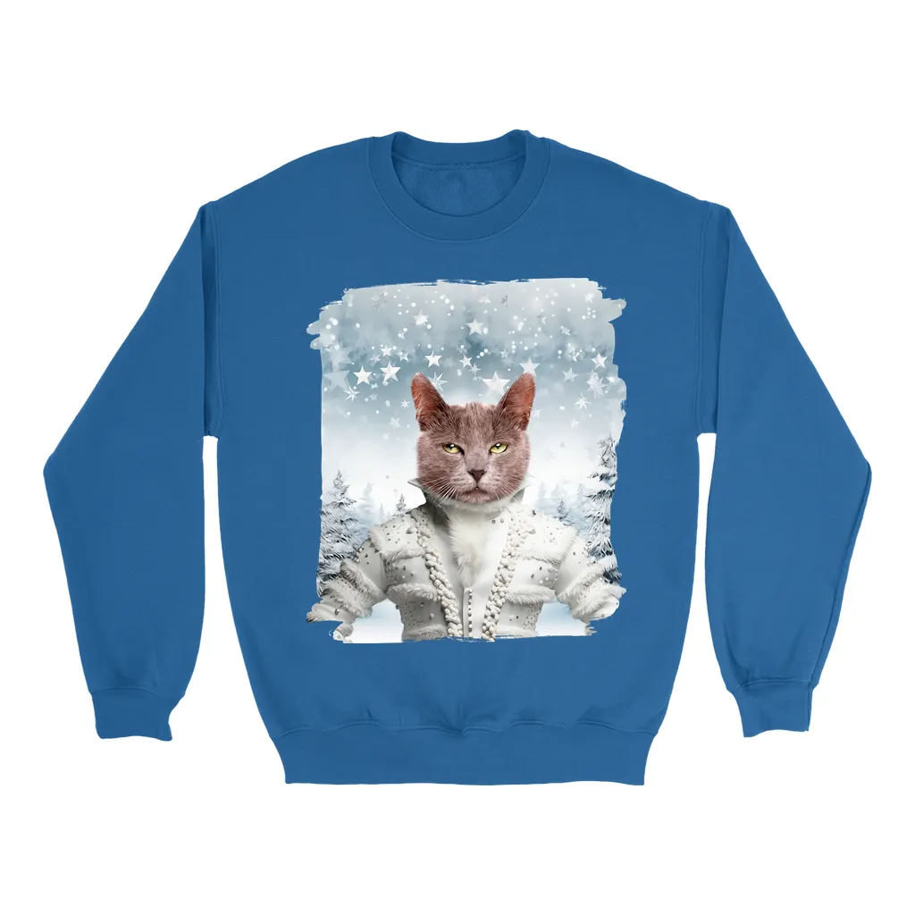 CHRISTMAS CRACKER 3 - Custom Pet Portrait Epic Sweatshirt