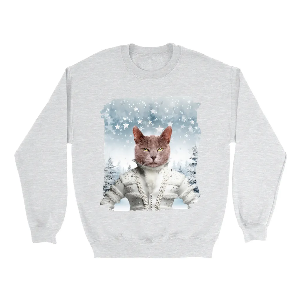 CHRISTMAS CRACKER 3 - Custom Pet Portrait Epic Sweatshirt