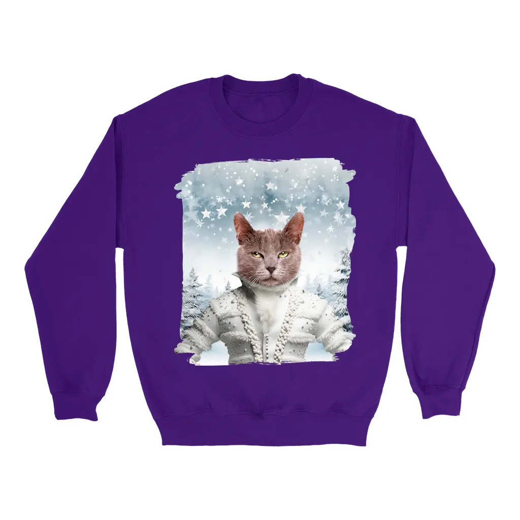CHRISTMAS CRACKER 3 - Custom Pet Portrait Epic Sweatshirt