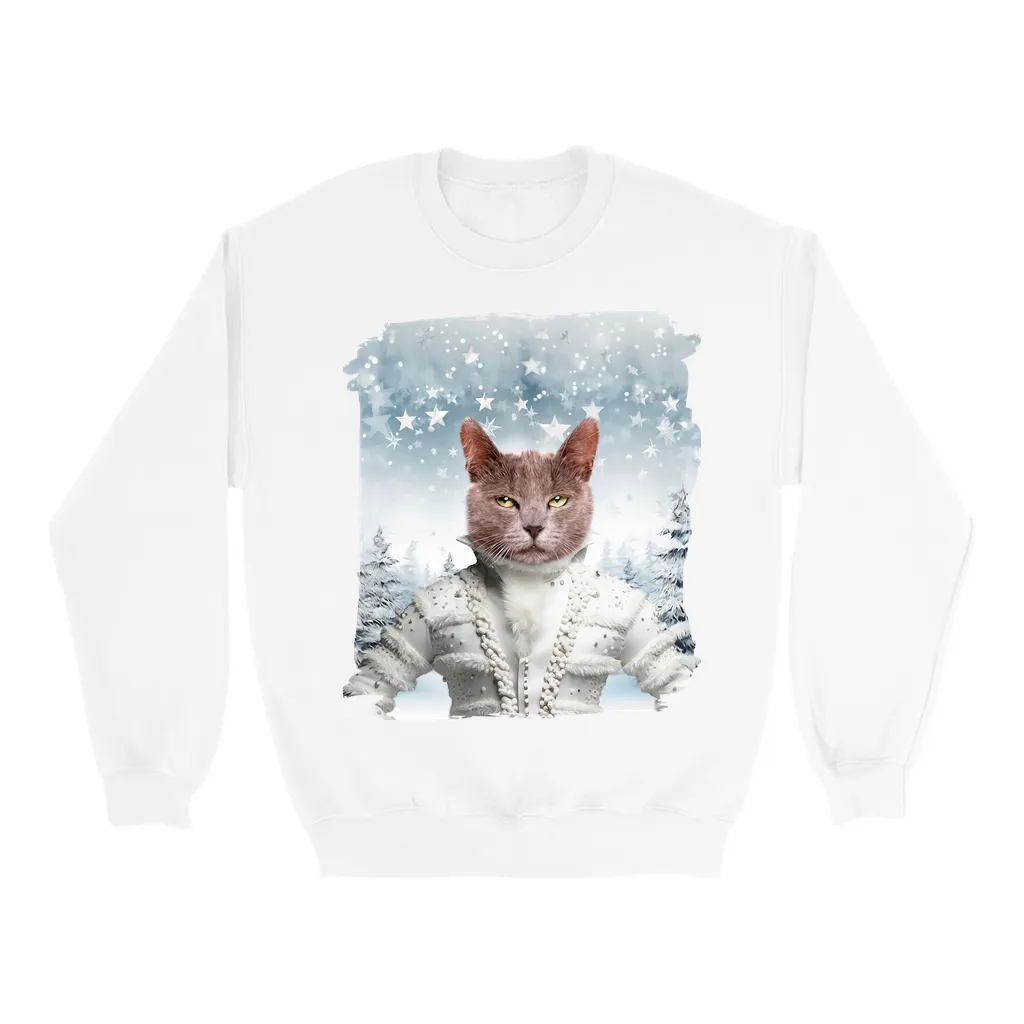 CHRISTMAS CRACKER 3 - Custom Pet Portrait Epic Sweatshirt
