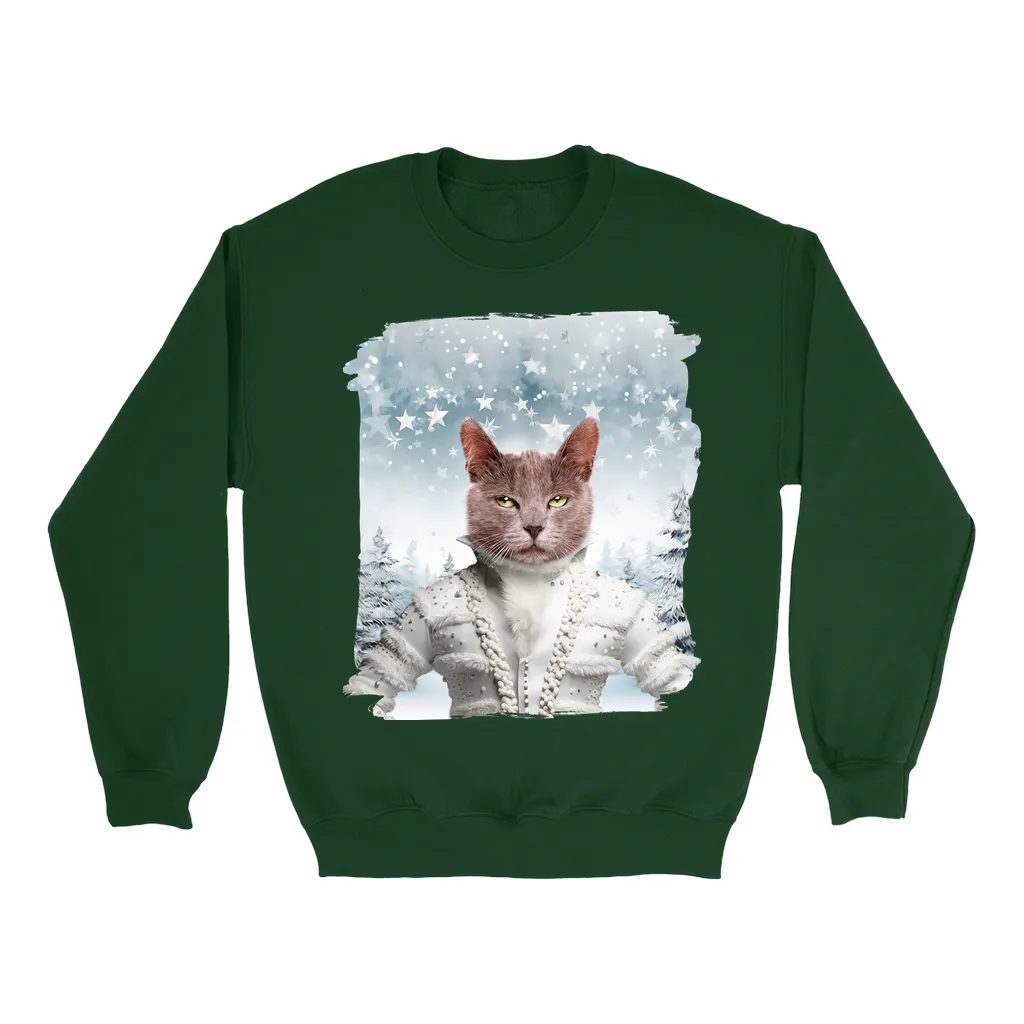 CHRISTMAS CRACKER 3 - Custom Pet Portrait Epic Sweatshirt