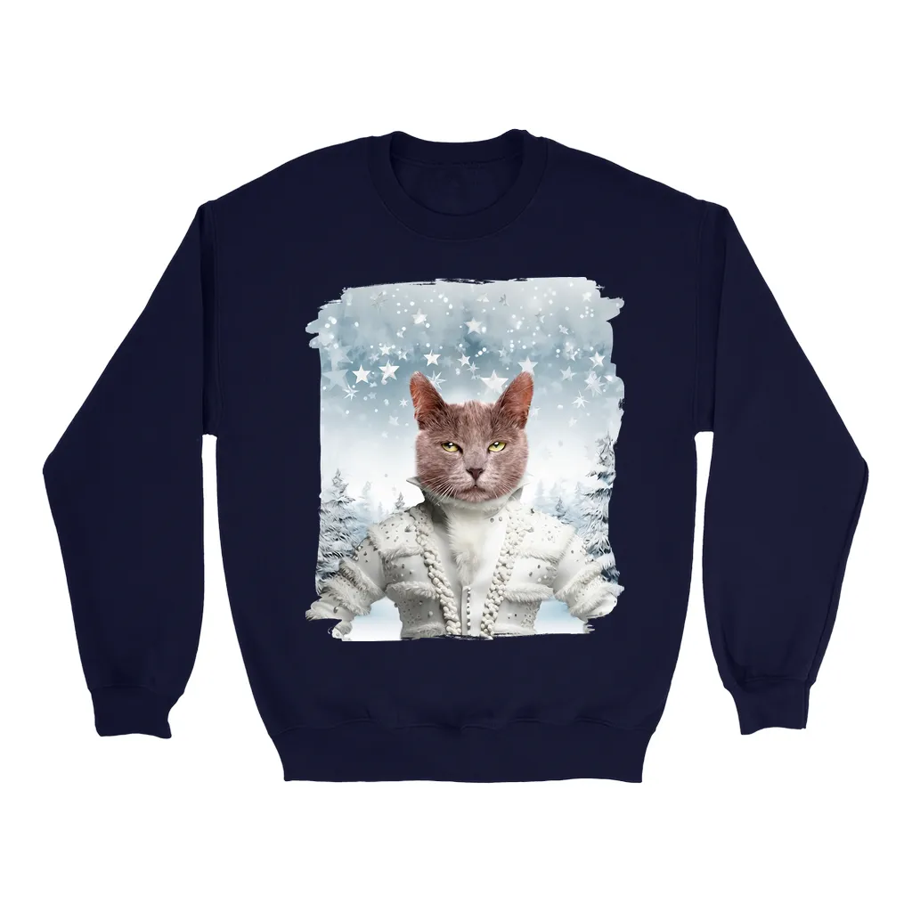 CHRISTMAS CRACKER 3 - Custom Pet Portrait Epic Sweatshirt