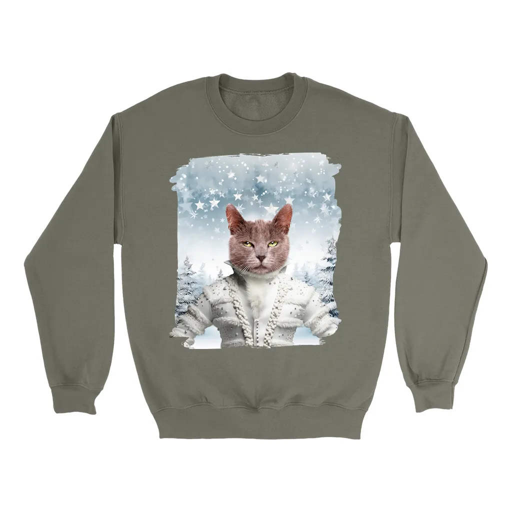 CHRISTMAS CRACKER 3 - Custom Pet Portrait Epic Sweatshirt