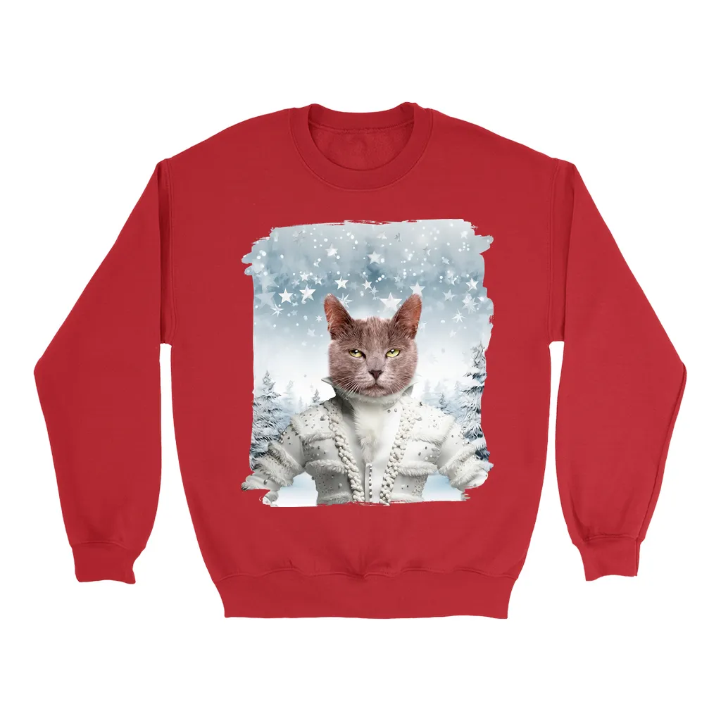 CHRISTMAS CRACKER 3 - Custom Pet Portrait Epic Sweatshirt
