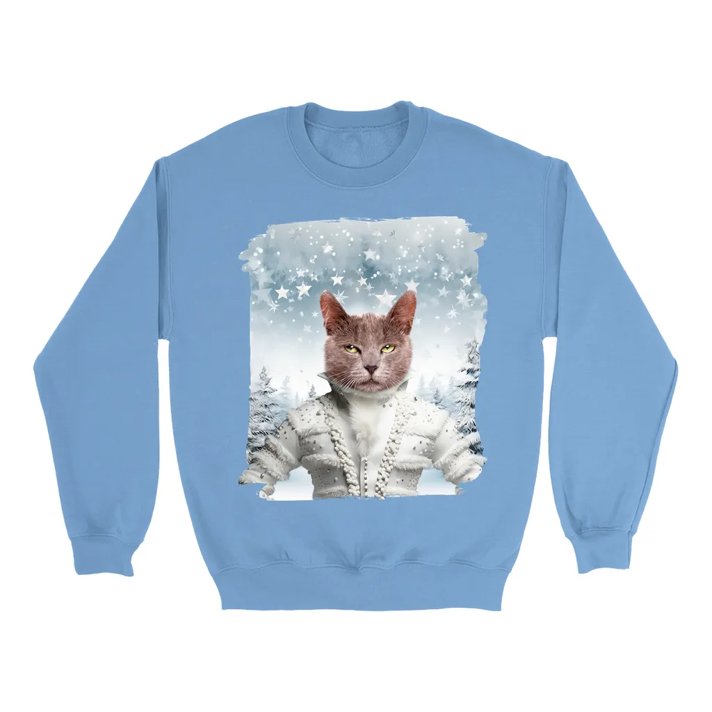 CHRISTMAS CRACKER 3 - Custom Pet Portrait Epic Sweatshirt