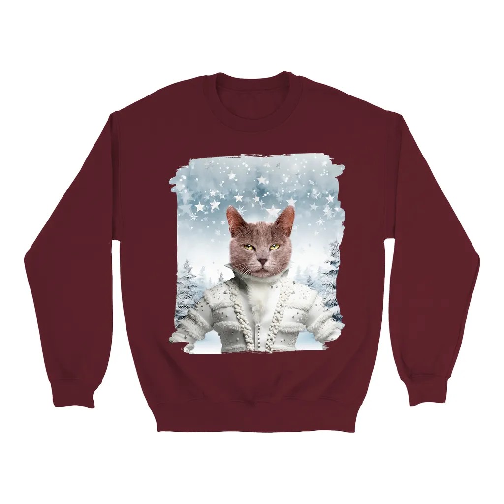 CHRISTMAS CRACKER 3 - Custom Pet Portrait Epic Sweatshirt