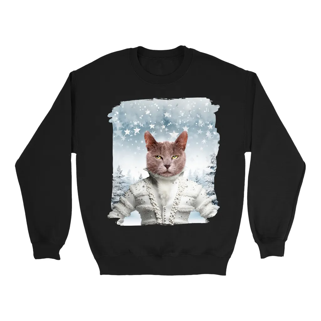 CHRISTMAS CRACKER 3 - Custom Pet Portrait Epic Sweatshirt