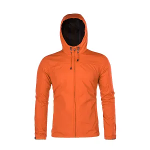 Cloudstyle Men Casual Windproof Hooded Thin Jacket Soft Comfortable Breathable Outerwear