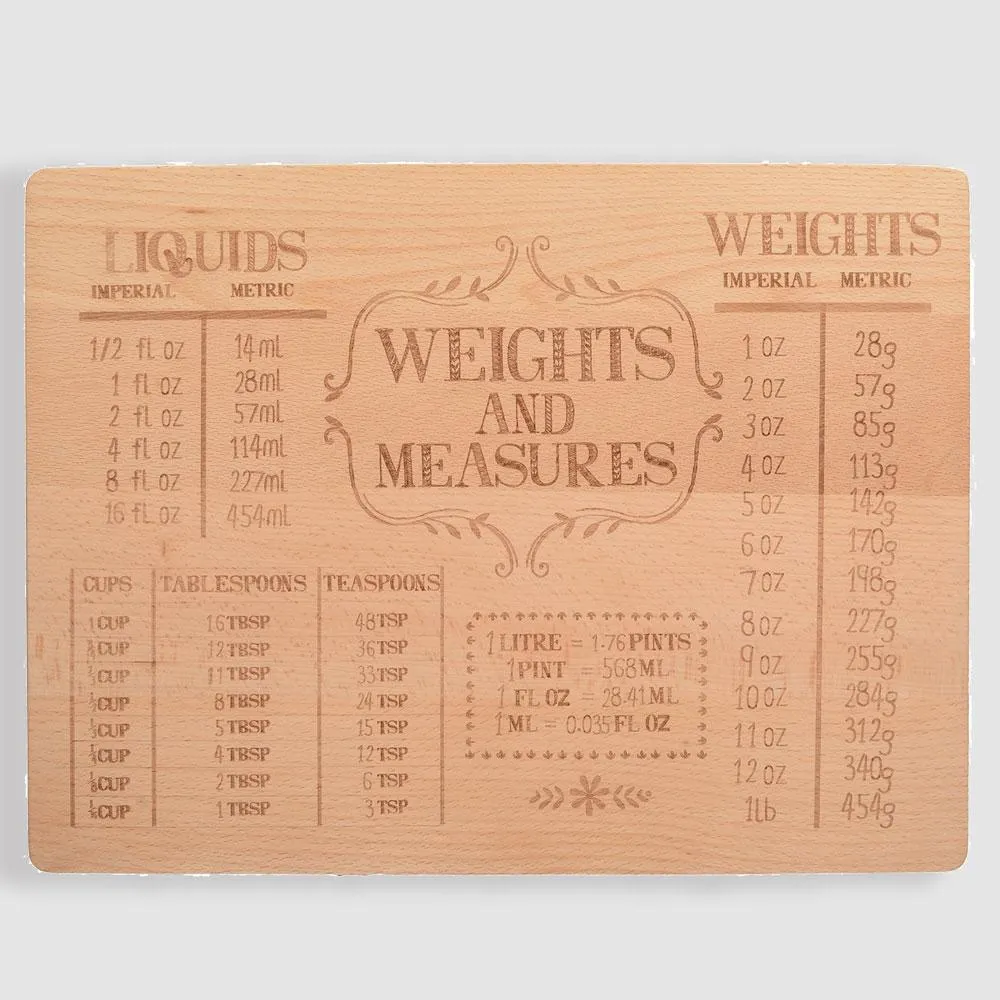 Creative Tops Stir It Up Beech Wood Etched Board
