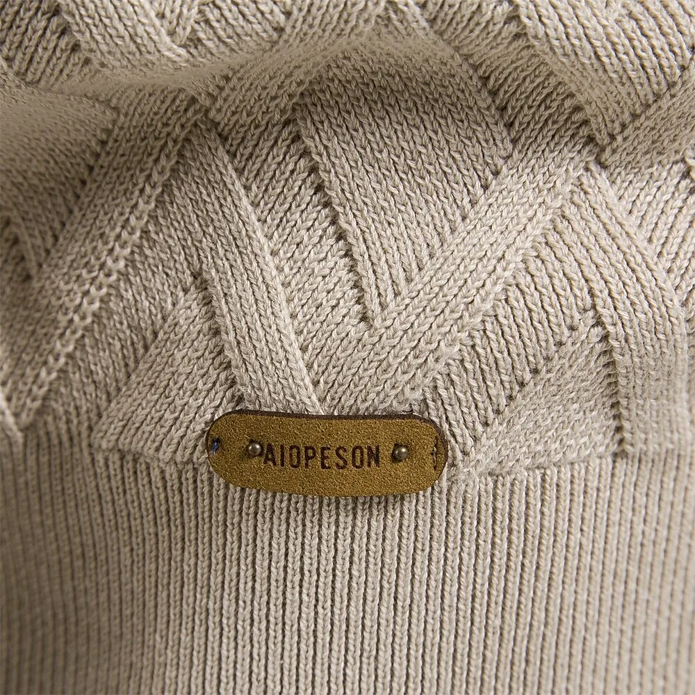 Crew Neck Elegant Pullover Sweater