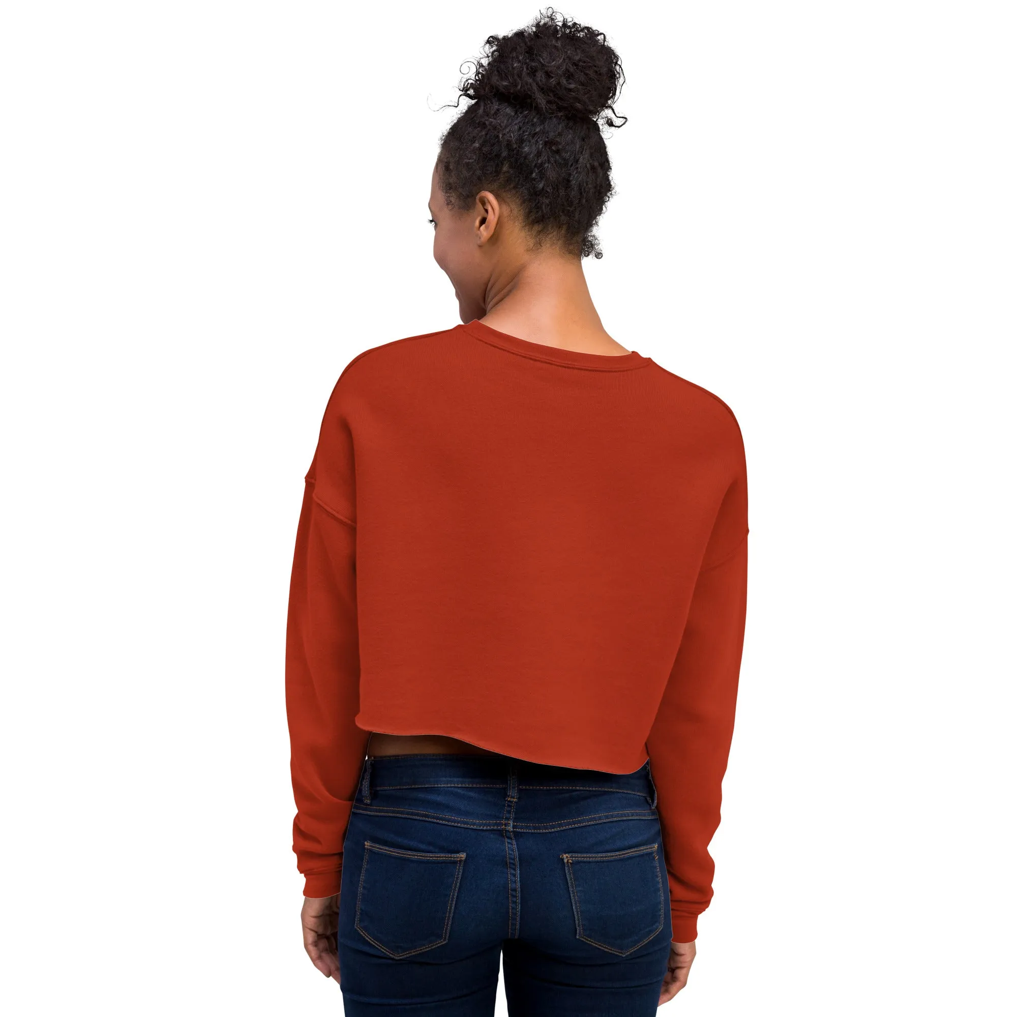 Crop Sweatshirt Womens (You're Like Coffee, I Need You In My Life - Inspiration 0018)