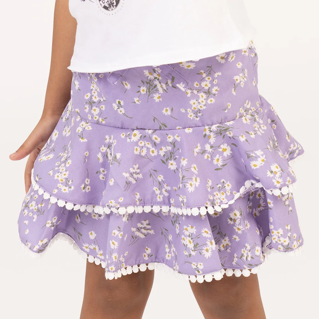 Daisy Trim Skirt