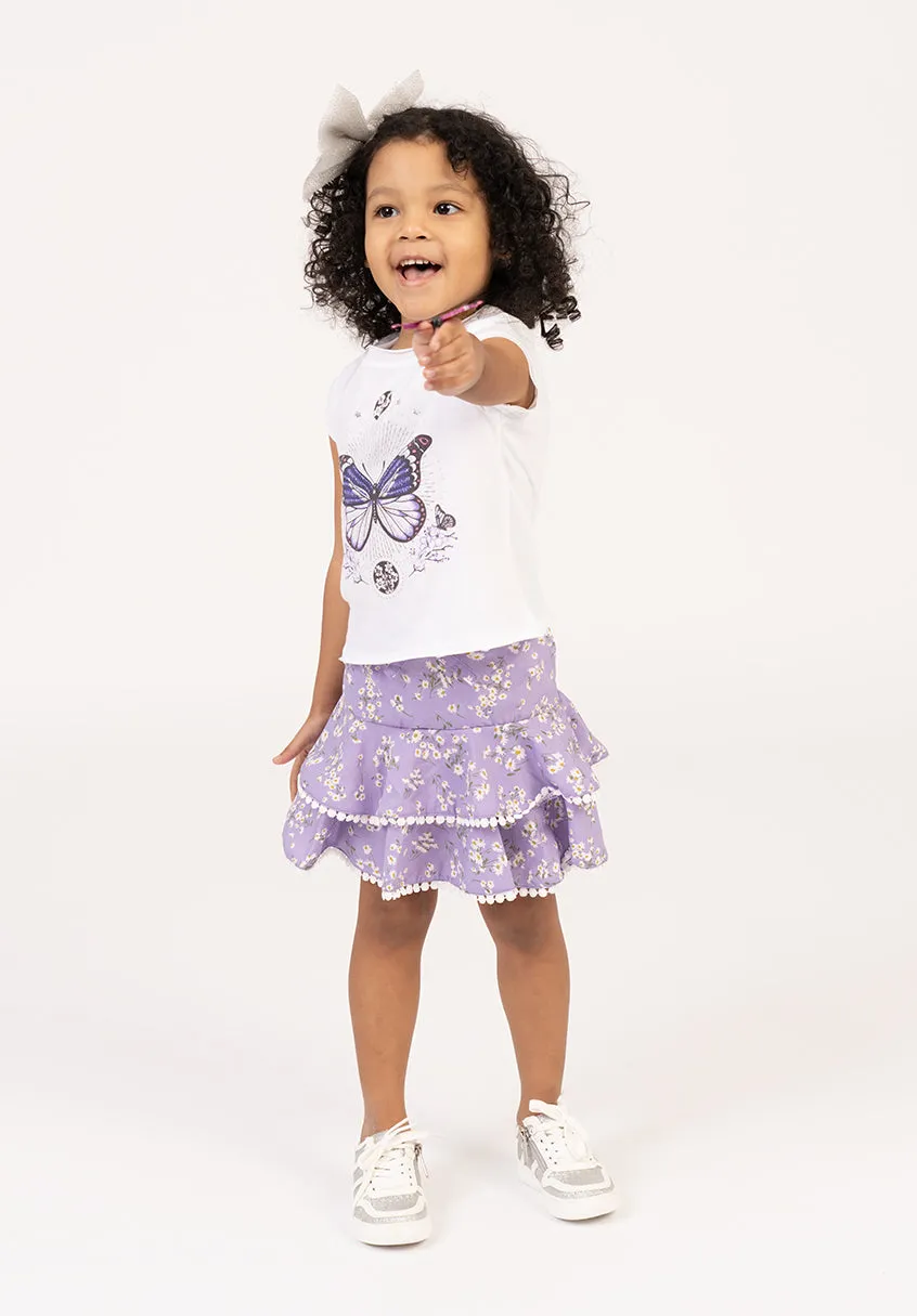 Daisy Trim Skirt