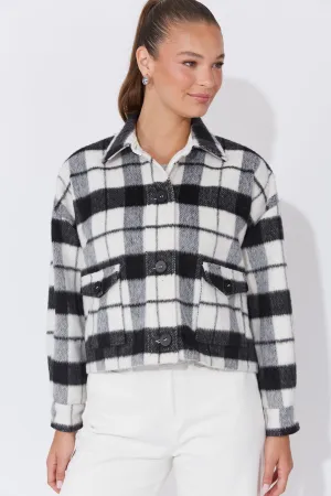Daytona Crop Jacket - Khol