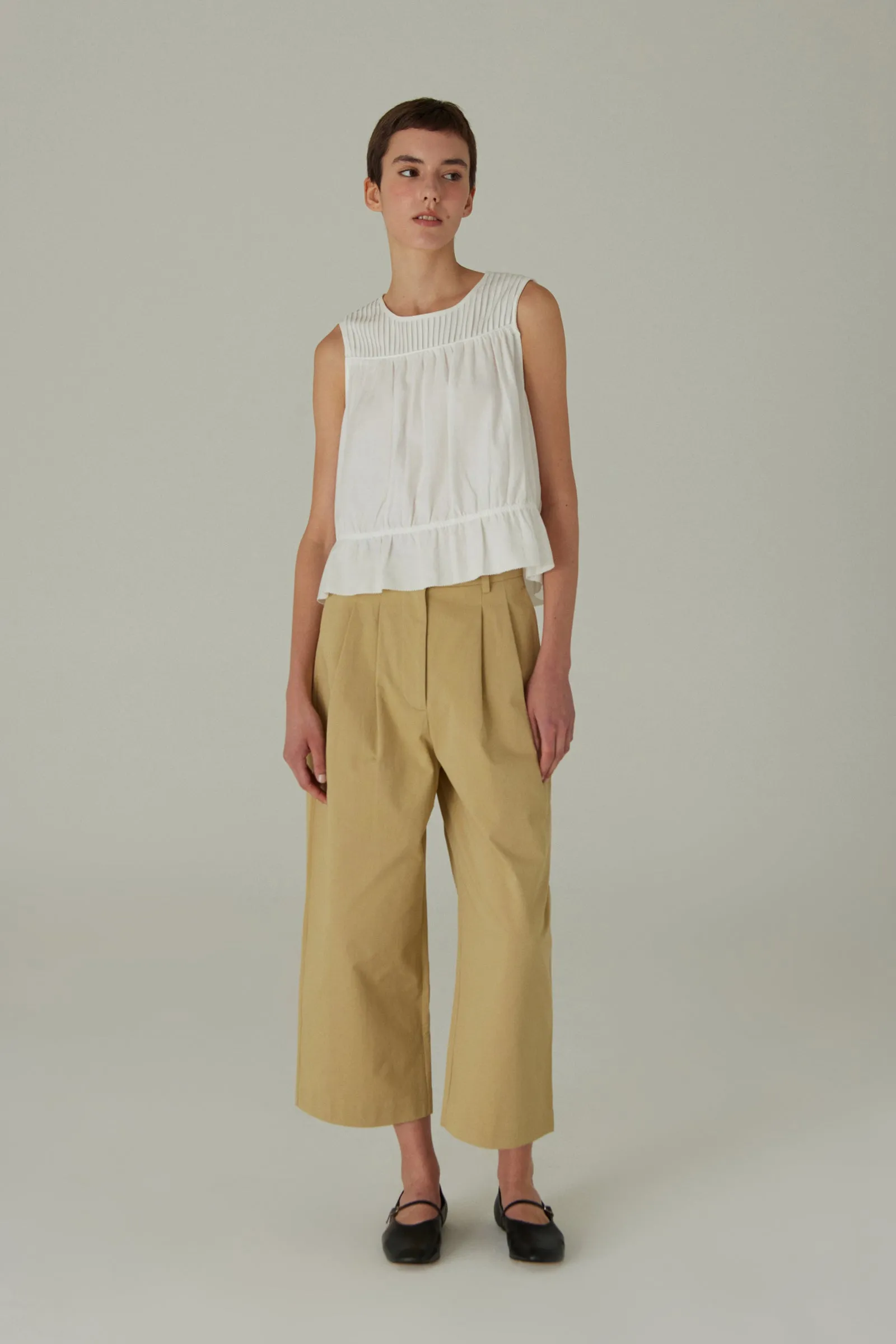 Demi Blouse -- Tencel Linen