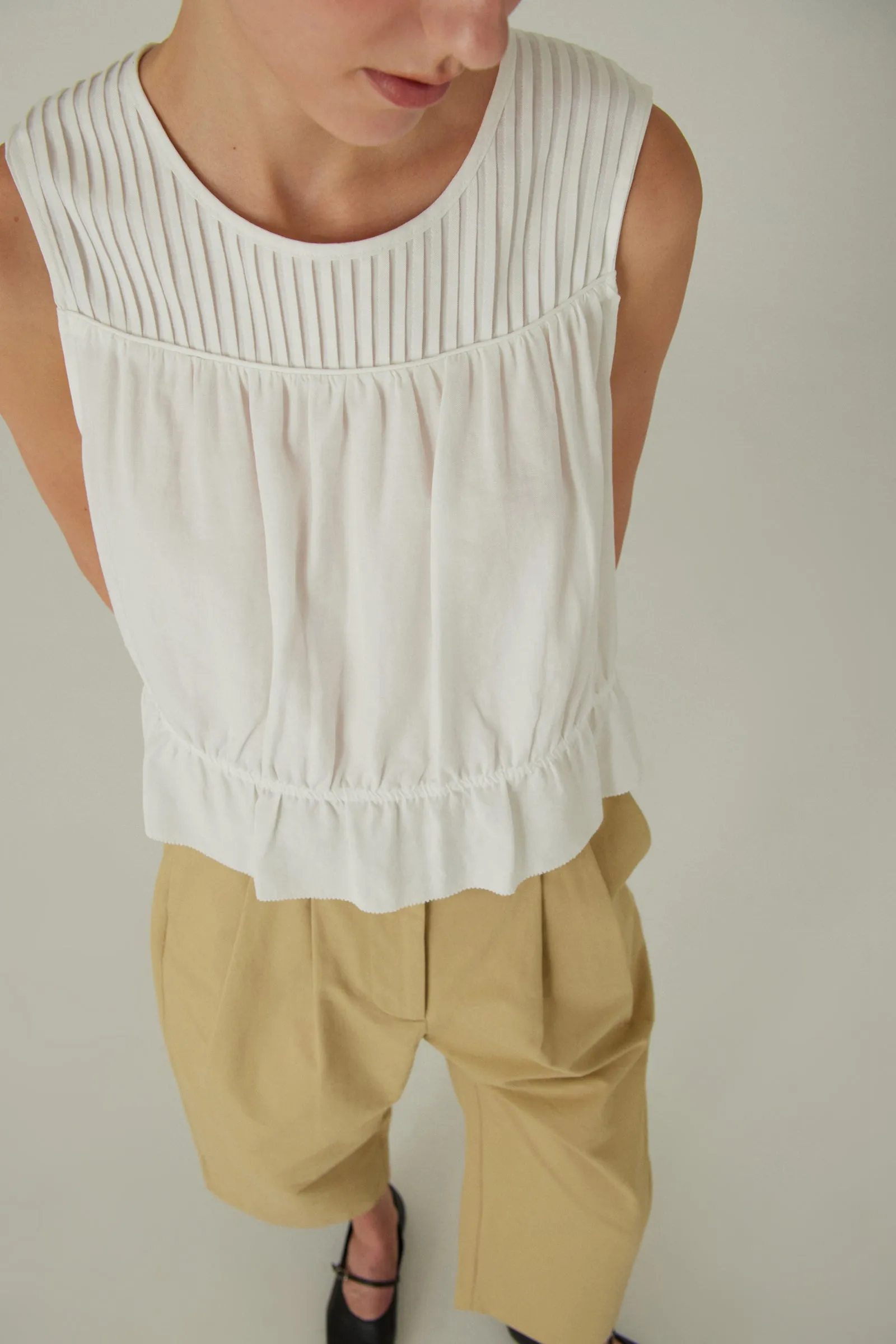 Demi Blouse -- Tencel Linen