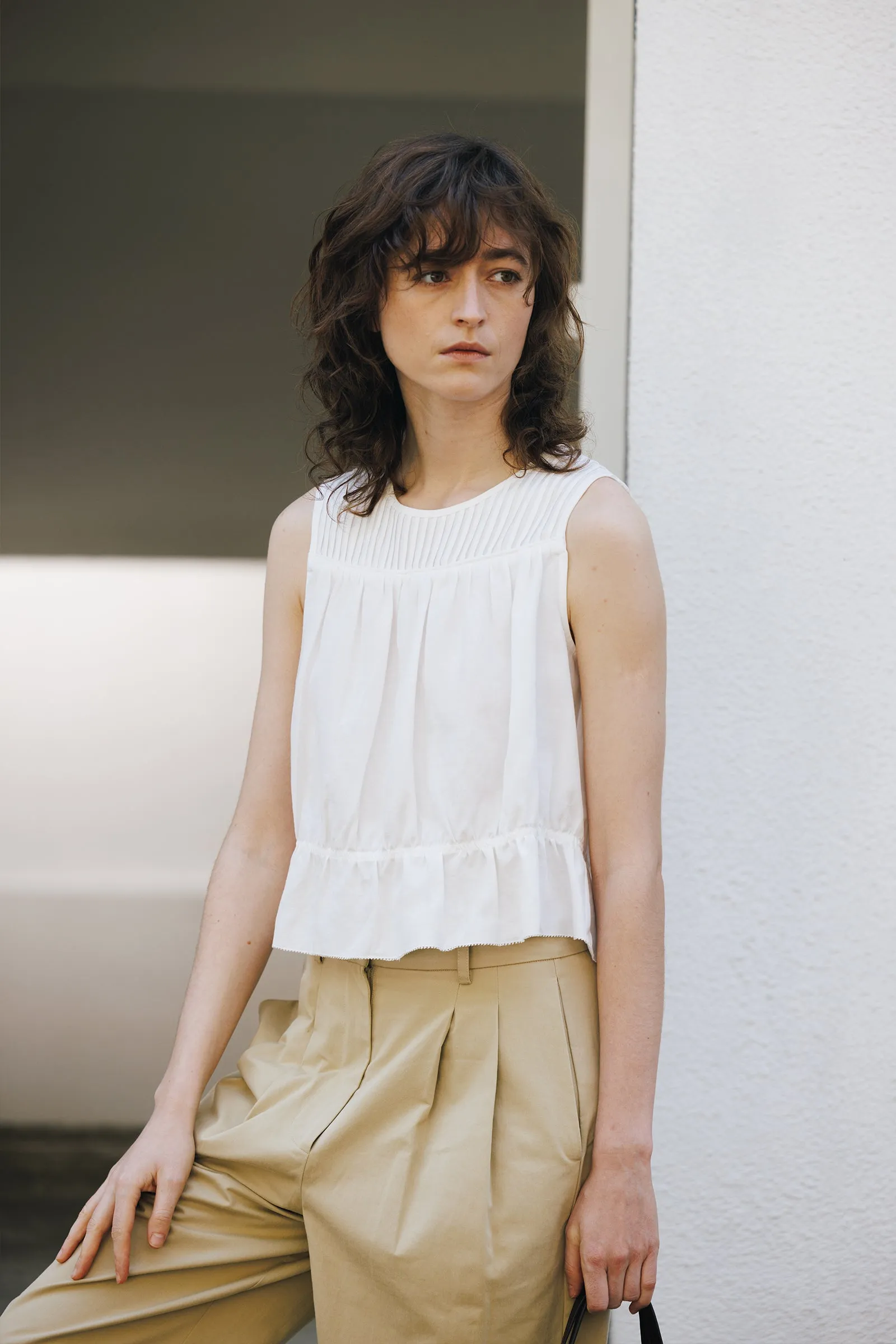 Demi Blouse -- Tencel Linen