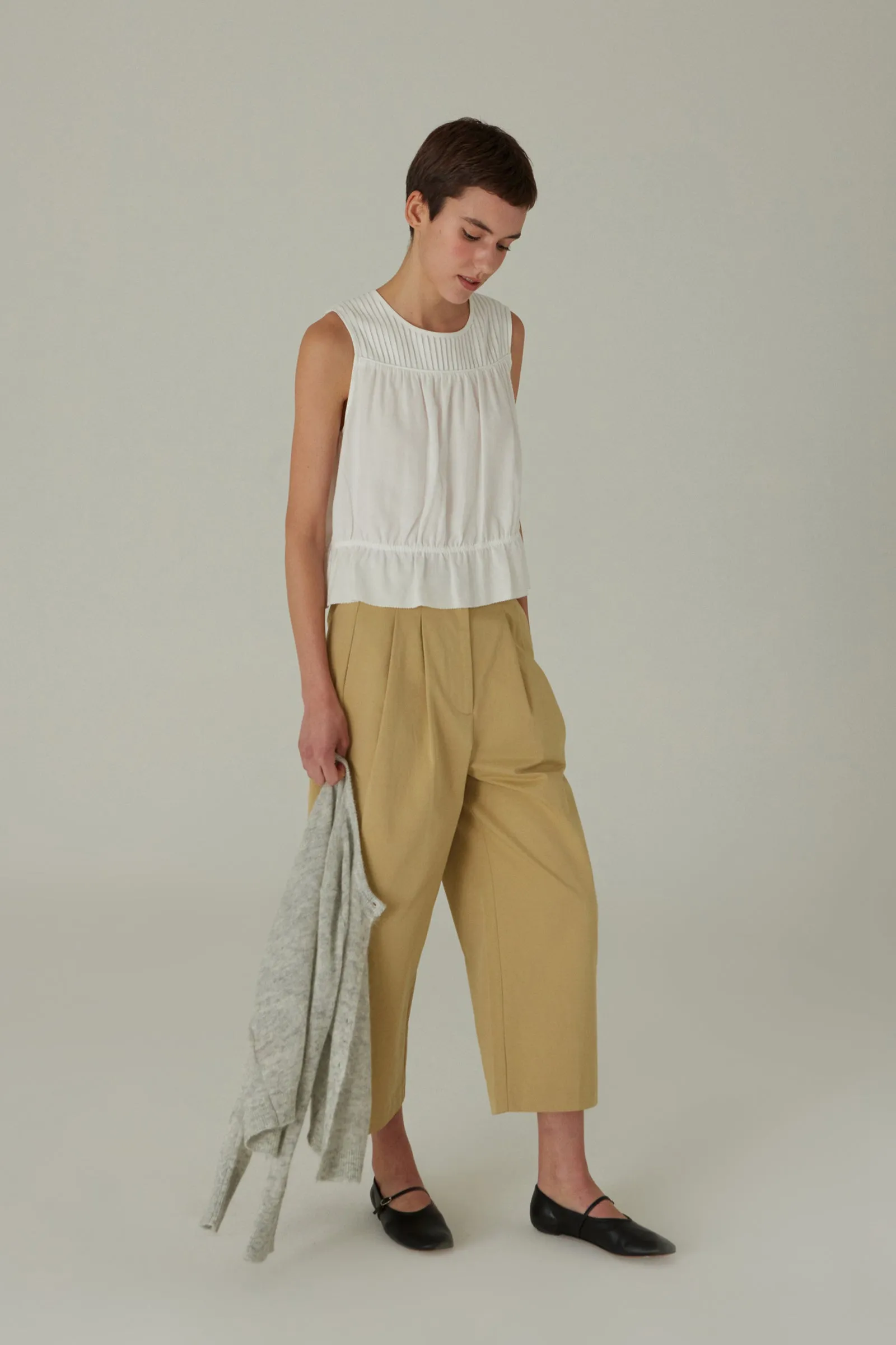 Demi Blouse -- Tencel Linen