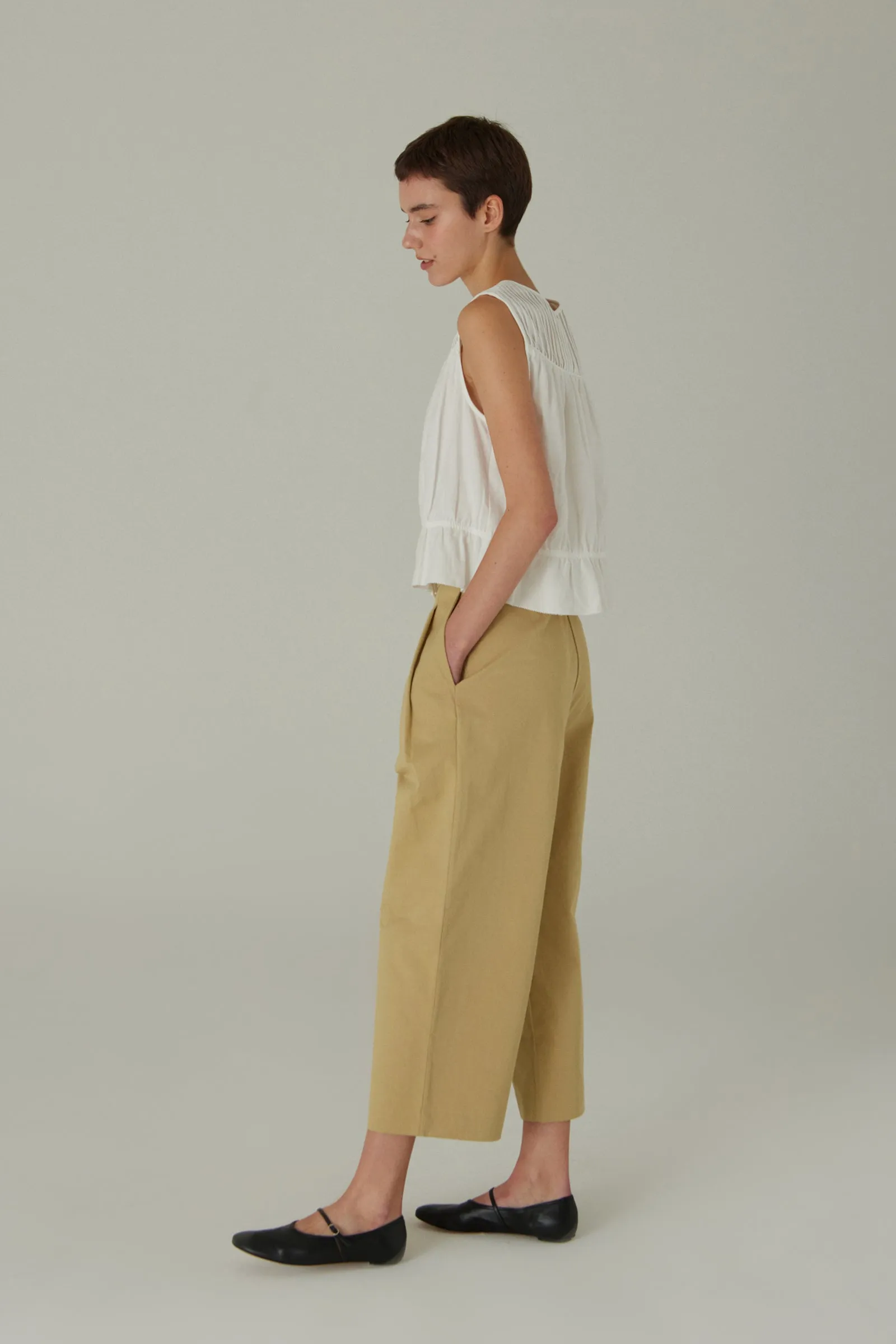 Demi Blouse -- Tencel Linen
