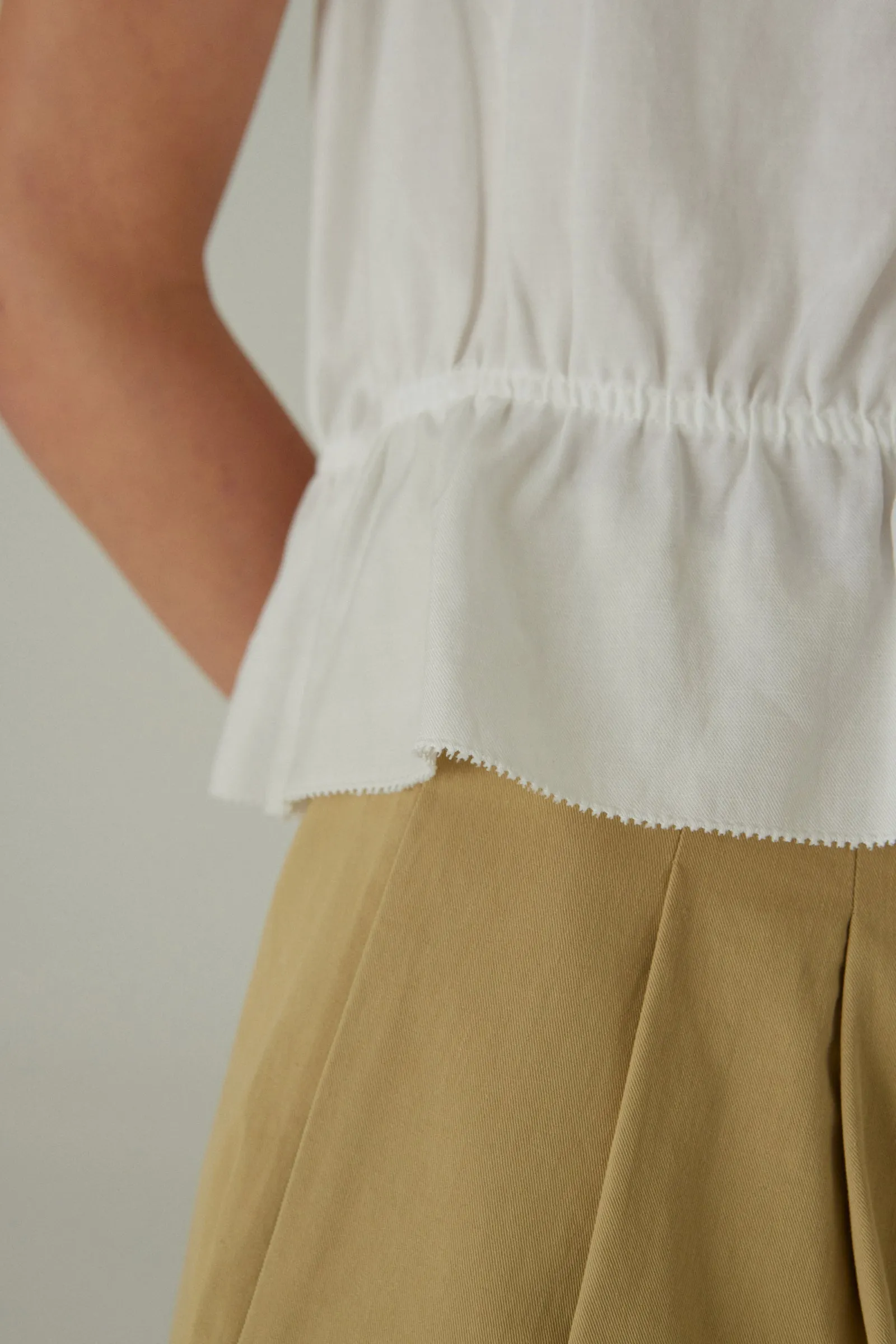 Demi Blouse -- Tencel Linen