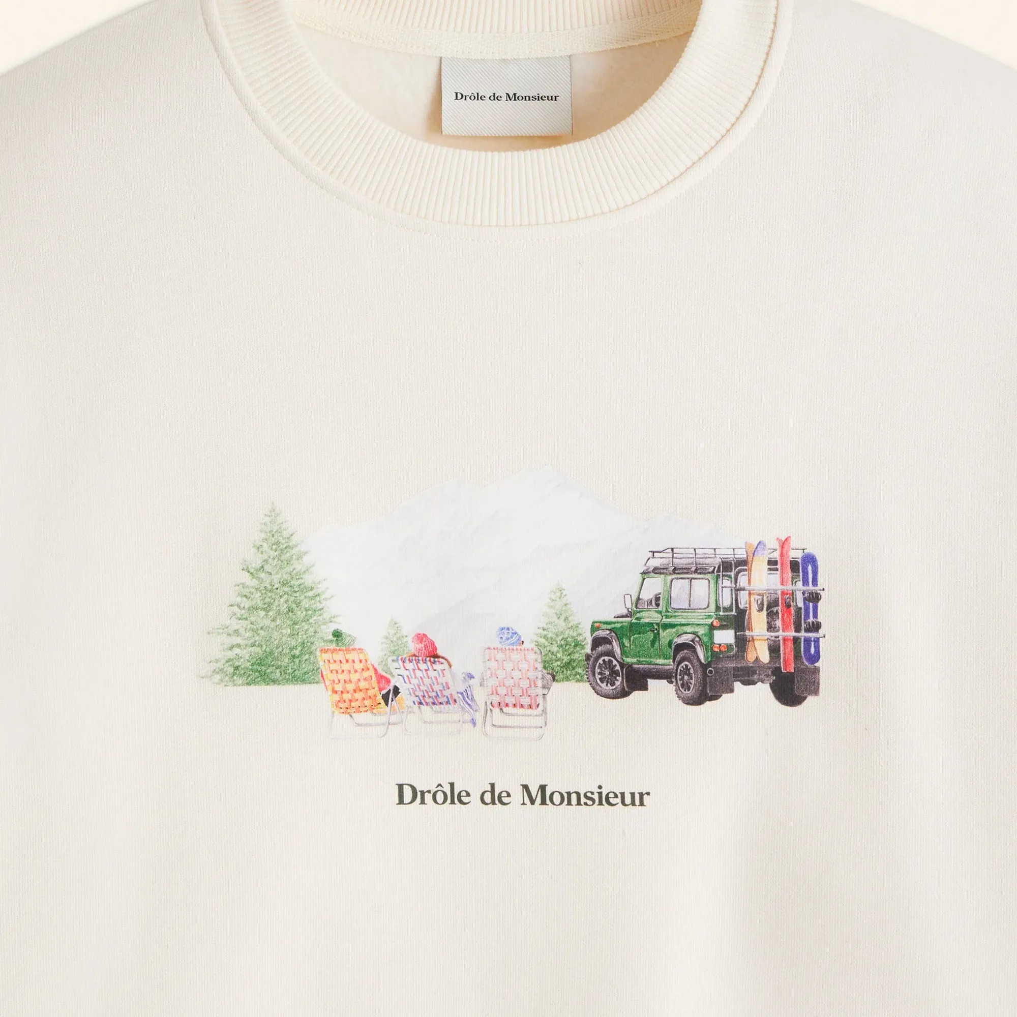 Drole De Monsieur Mens Le Sweatshirt Montagne