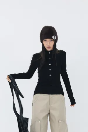 Elegant Black Turtleneck