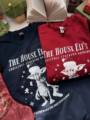 Elf's Stocking Workshop Crewneck Sweatshirt