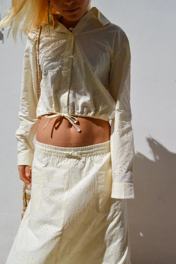 Esm Studios Leo Buttercream Shirt