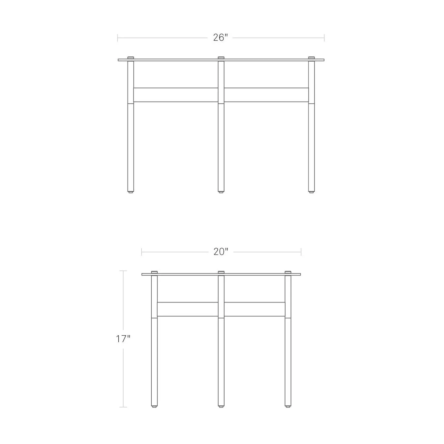 Flume Coffee/Side Table