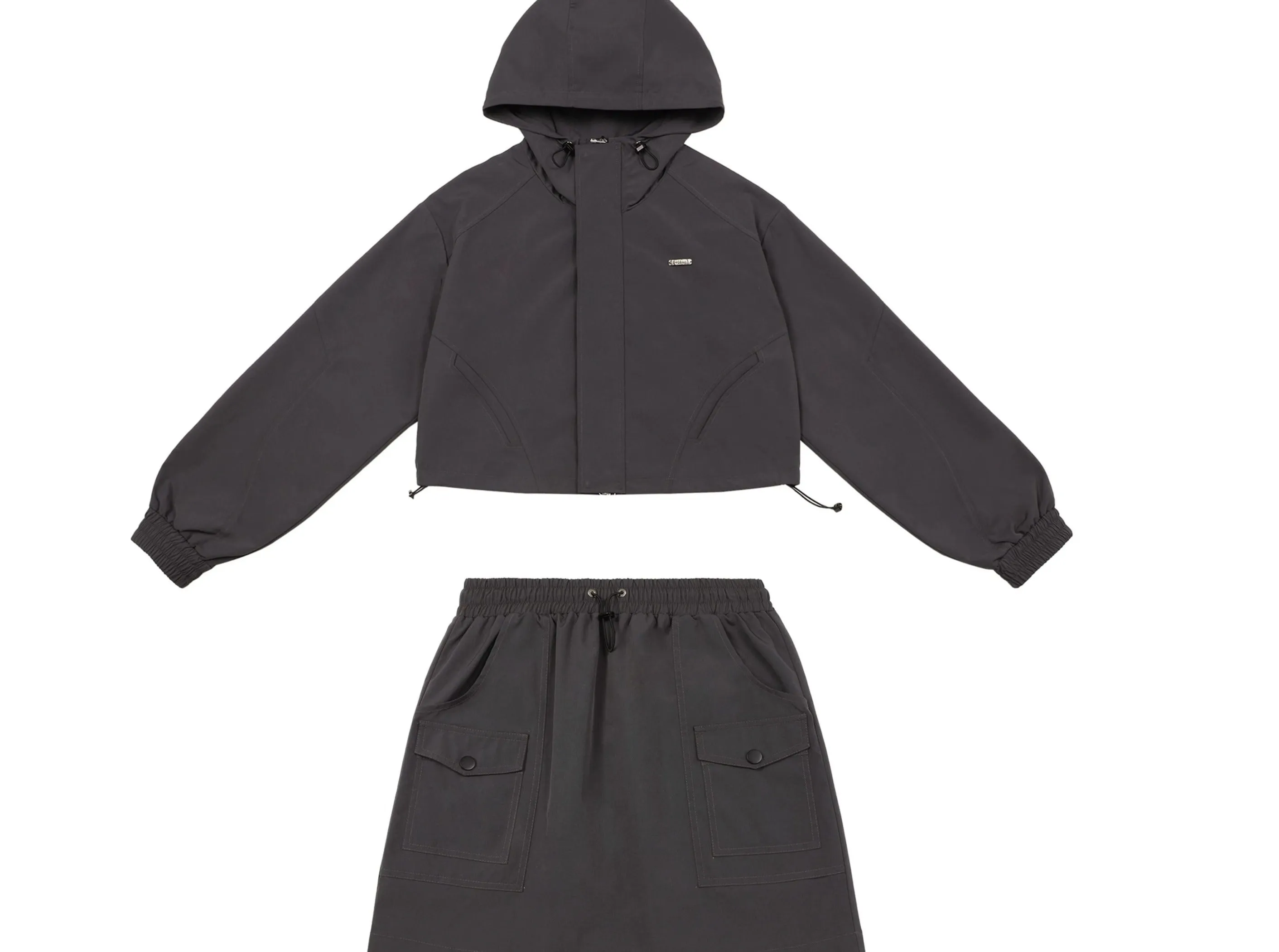 Functional wind short  jacket short skirt