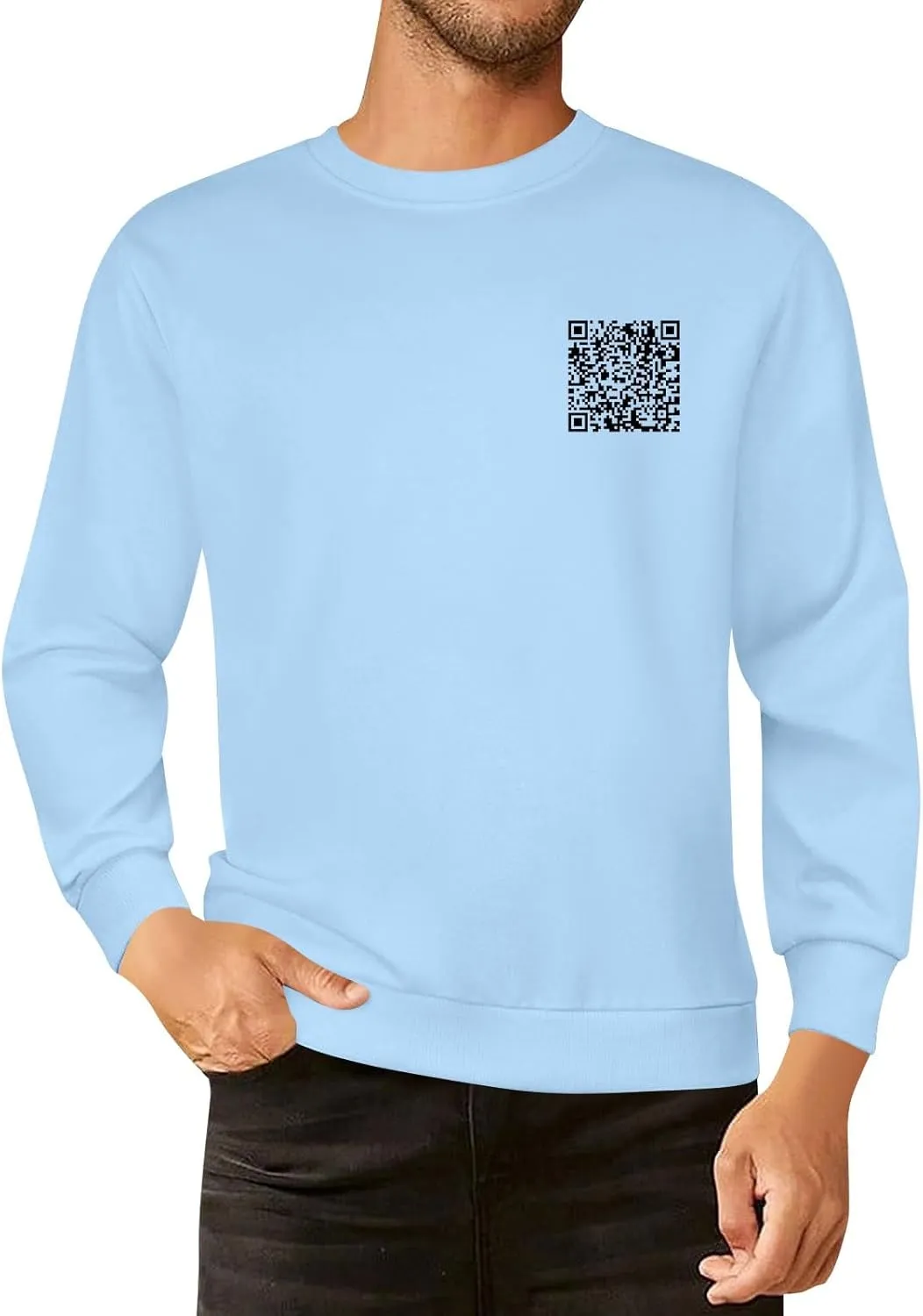 Funny Fu Qr Code Hoodies For Men And Women Stylish Fuck You Qr Code Sweatshirts Unisex Hoodies Hidden Message Clothe