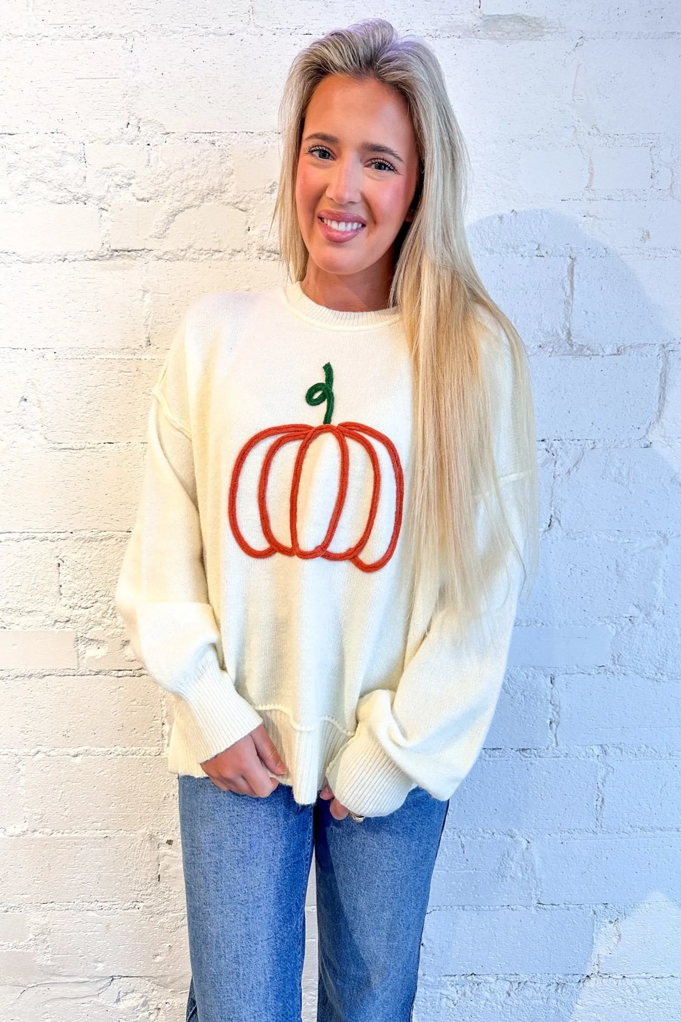 Giving Thanks Pumpkin Sweater