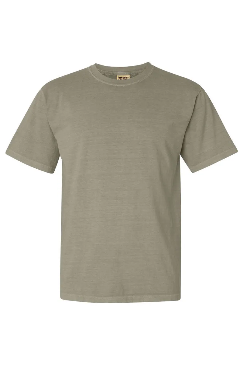 Glitz Green Coquette Bow Comfort Colors Adult Ring-Spun Cotton Tee