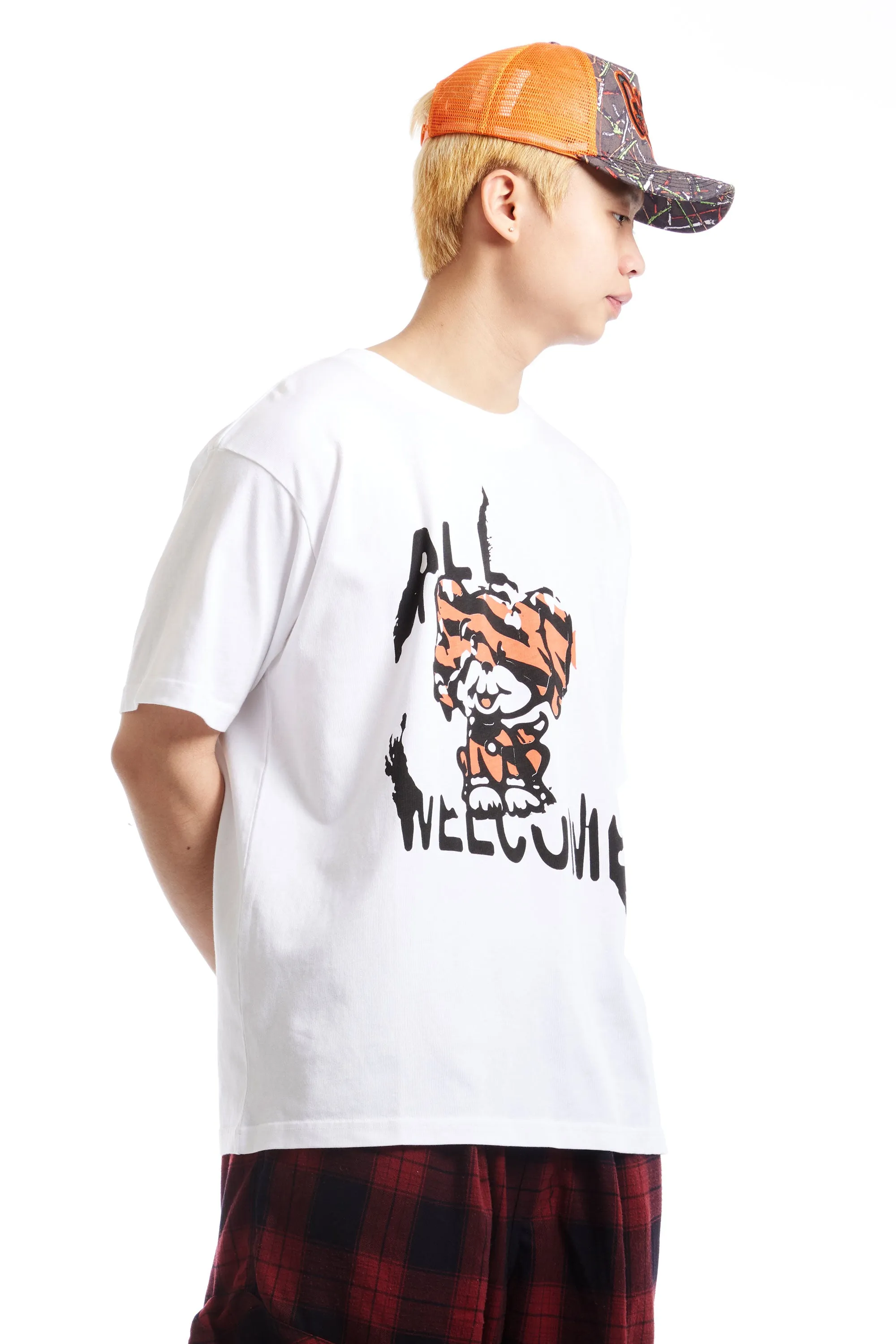 GOOD MORNING TAPES - ALL WELCOME DOG SS TEE