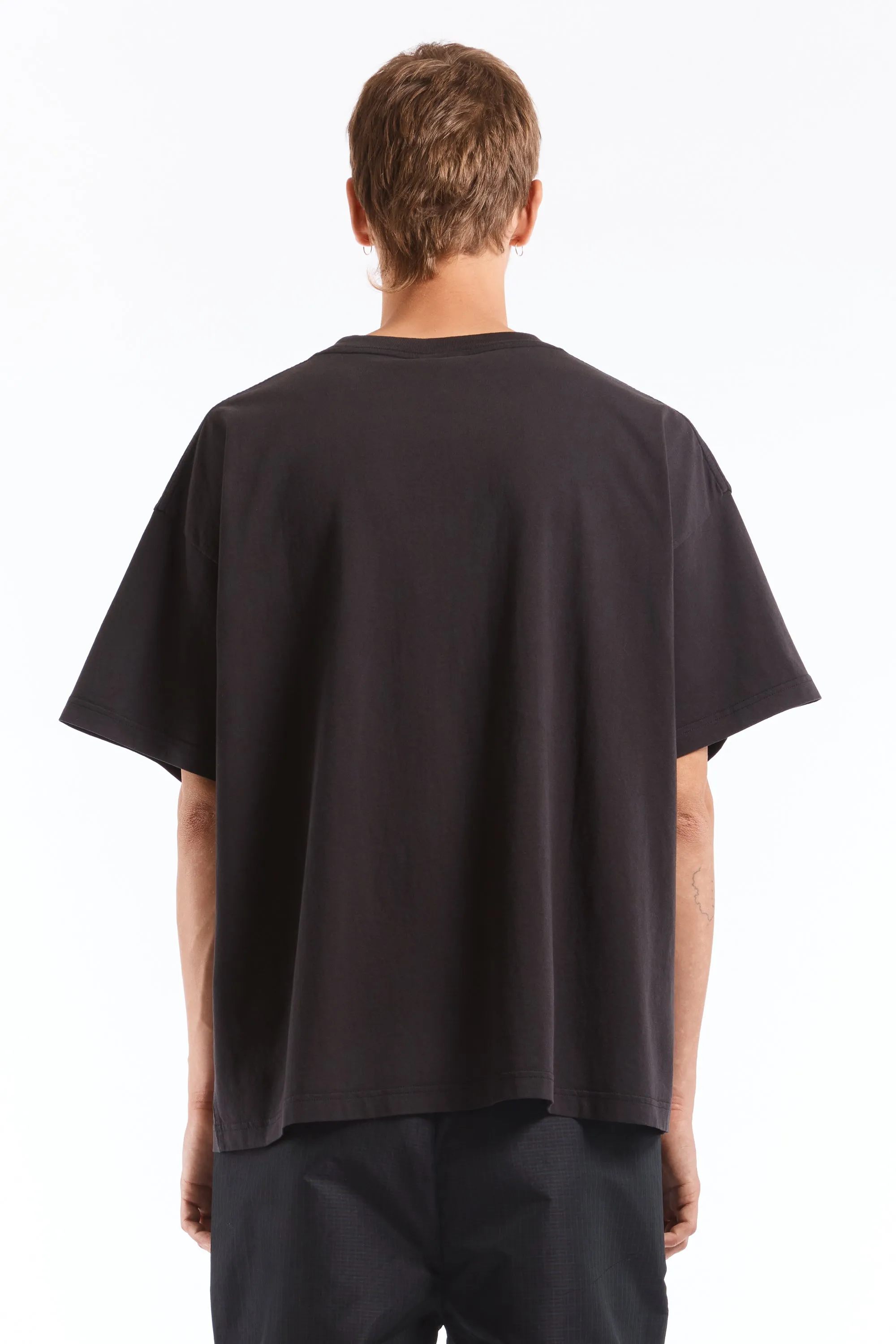 Hard Times T Shirt Washed Black