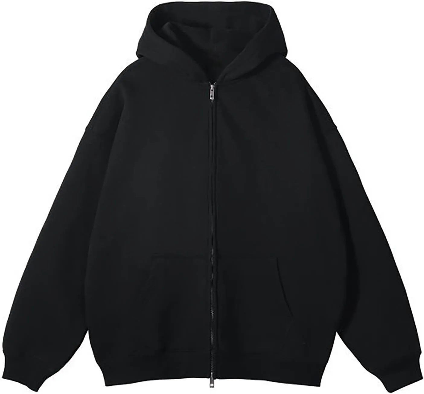 hlysgo Oversized Hoodies for Men & Women Fall Fashion Jackets Casual Y2k Sweatshirts Zip Up Hoodie Coat with Pockets
